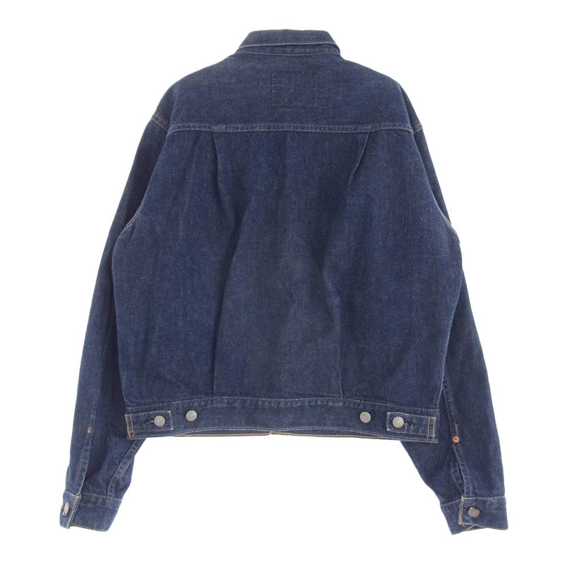 Levi's リーバイス 日本製 90s 71507XX 復刻 2nd セカンド デニム ジャケット インディゴブルー系 40【中古】