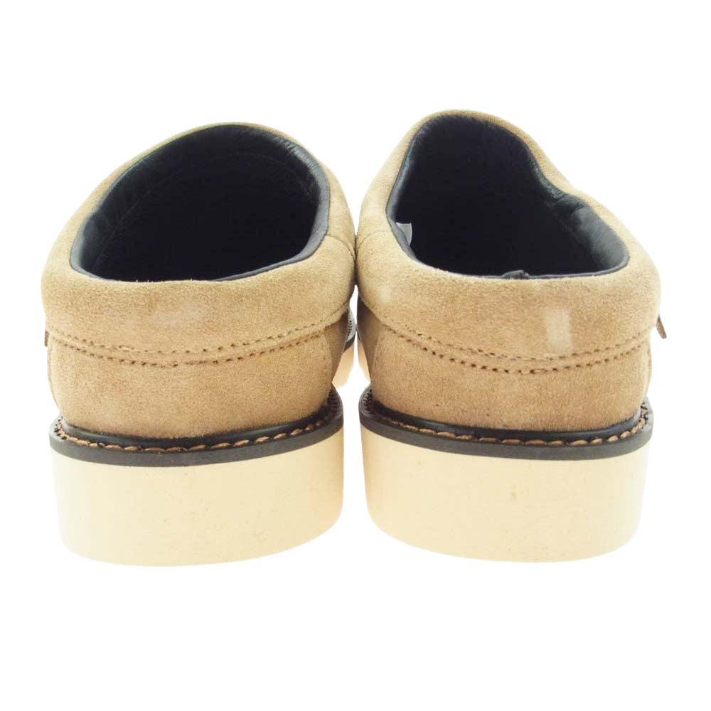 schott ショット S23004 Leather Clog レザー クロッグ シューズ ベージュ系 27cm【極上美品】【中古】