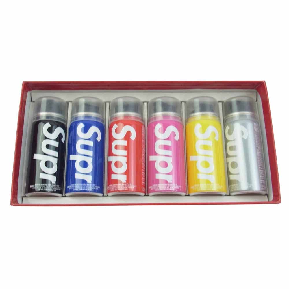 Supreme シュプリーム Montana Mini Cans Set of 6 Multi モンタナミニ缶 セット カラースプレー マルチカラー系【新古品】【未使用】【中古】