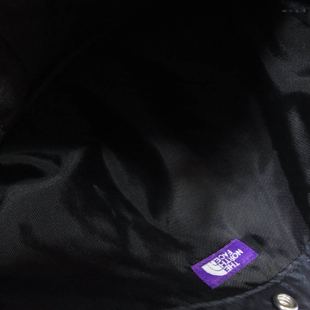 THE NORTH FACE ノースフェイス NN7712N PURPLE LABEL LIGHT WEIGHT SHOULDER BAG パープルレーベル ナイロン ショルダー バッグ サコッシュ ネイビー系【中古】