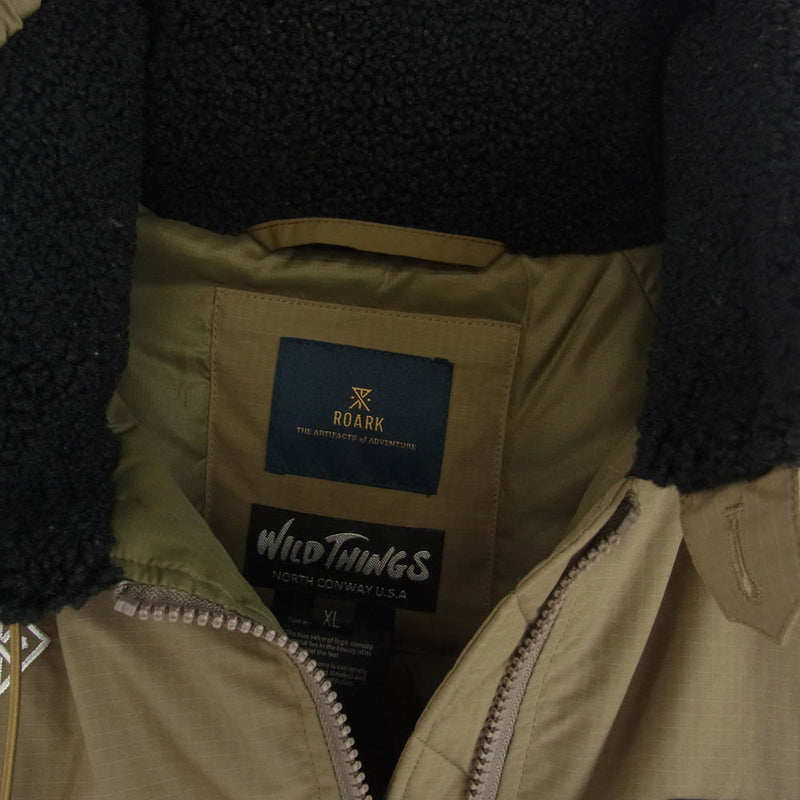 WILDTHINGS ワイルドシングス RJJ650 × ROARK HAPPY JACKET ハッピー ジャケット ダウン ジャケット XL【中古】