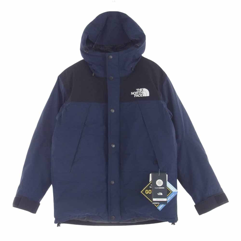 THE NORTH FACE ノースフェイス ND91930 MOUNTAIN DOWN JACKET GORE-TEX ゴアテックス マウンテン ダウン ジャケット ネイビー系 M【新古品】【未使用】【中古】