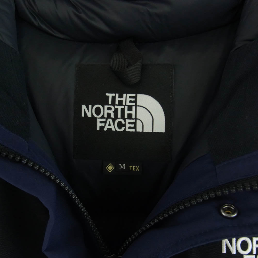 THE NORTH FACE ノースフェイス ND91930 MOUNTAIN DOWN JACKET GORE-TEX ゴアテックス マウンテン ダウン ジャケット ネイビー系 M【新古品】【未使用】【中古】