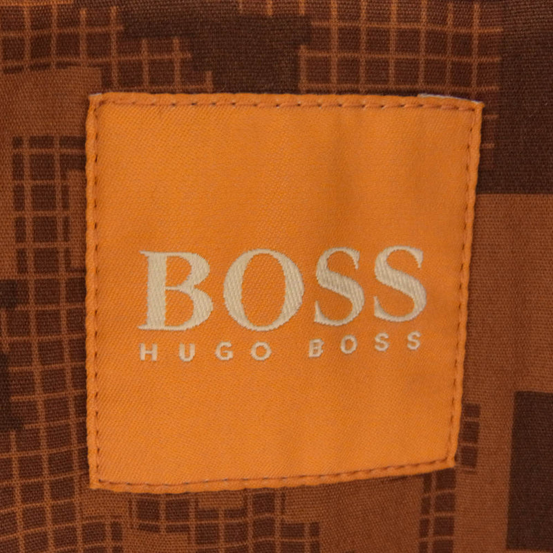 HUGO BOSS ヒューゴボス 10170889 Jips5 ラムレザー シングルライダース ジャケット ブラック系 DE 46【中古】