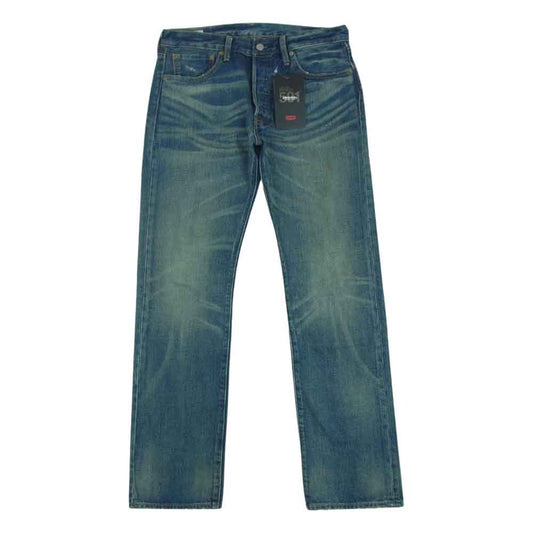 Levi's リーバイス 501-1487 501 デニム パンツ ビッグE ウォッシュドヴィンテージ インディゴブルー系 W32 L32【美品】【中古】