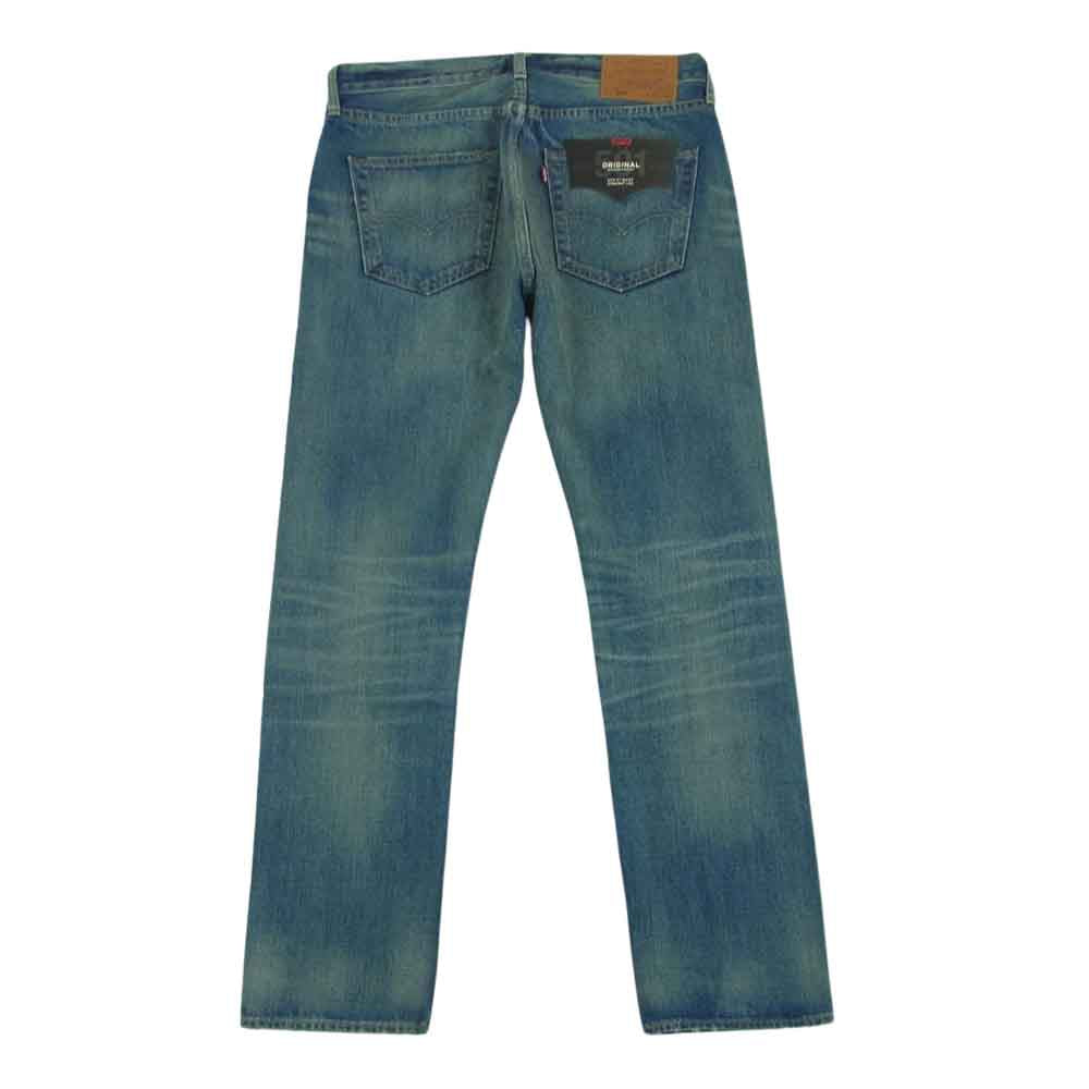 Levi's リーバイス 501-1487 501 デニム パンツ ビッグE ウォッシュドヴィンテージ インディゴブルー系 W32 L32【美品】【中古】