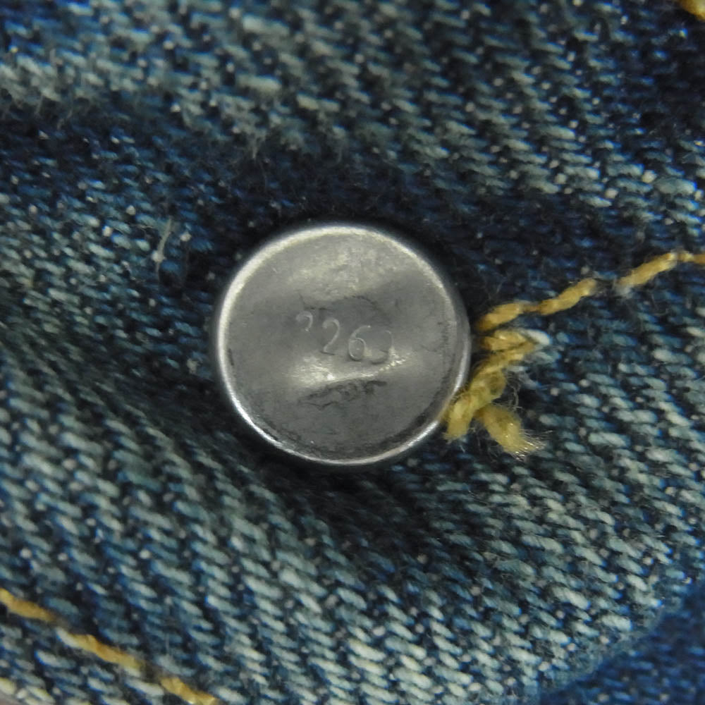Levi's リーバイス 501-1487 501 デニム パンツ ビッグE ウォッシュドヴィンテージ インディゴブルー系 W32 L32【美品】【中古】