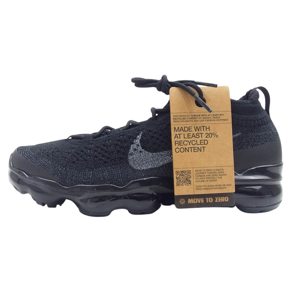 NIKE ナイキ DV1678-003 Vapormax 2023 Flyknit Triple Black ヴェイパーマックス フライニット トリプルブラック スニーカー ブラック系 26.5cm【新古品】【未使用】【中古】