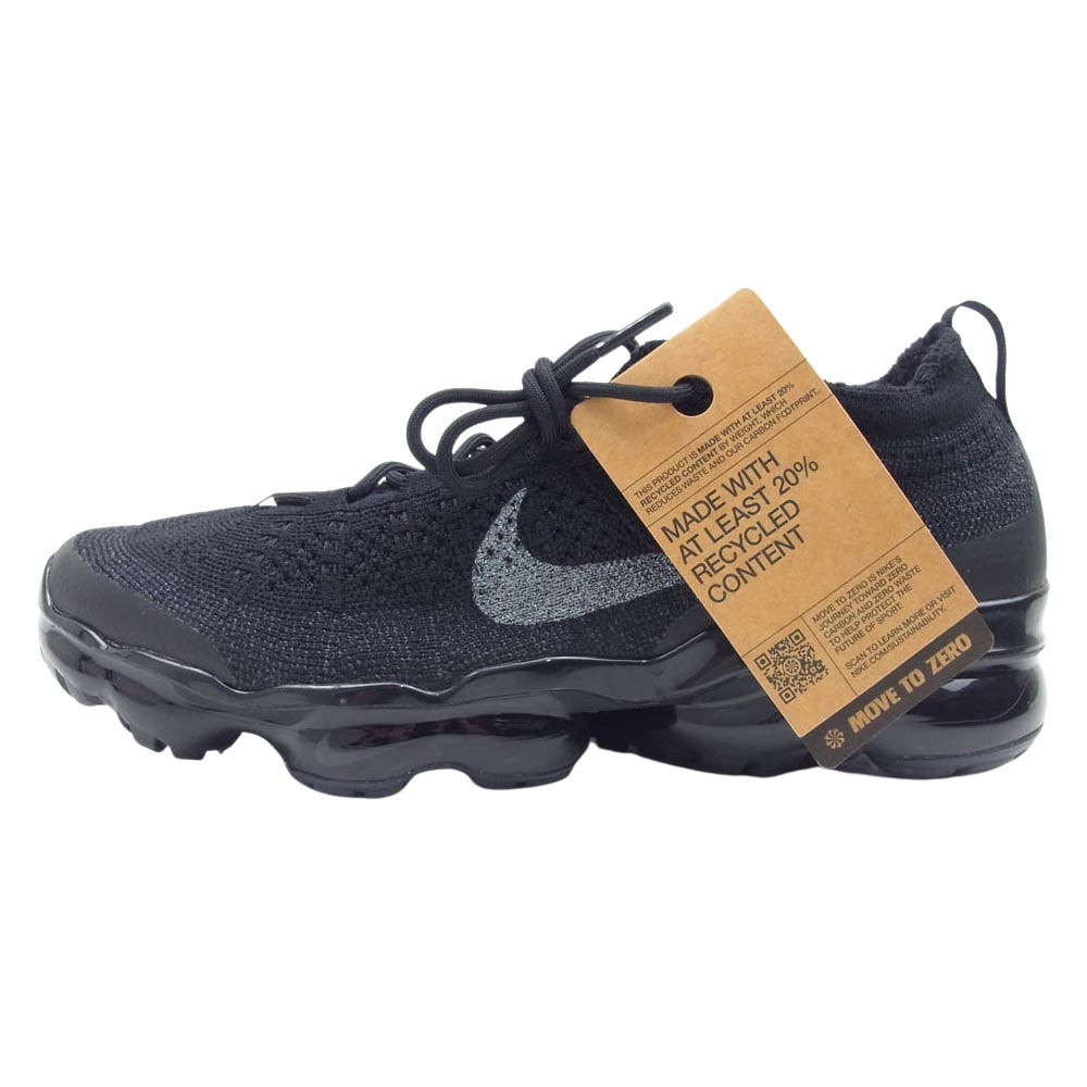 NIKE ナイキ DV1678-003 Vapormax 2023 Flyknit Triple Black ヴェイパーマックス フライニット トリプルブラック スニーカー ブラック系 26.5cm【新古品】【未使用】【中古】