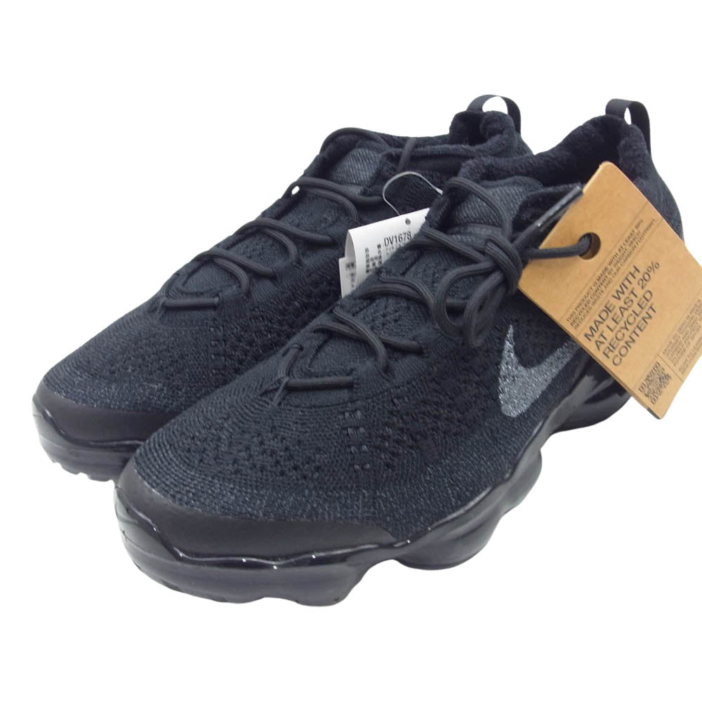 NIKE ナイキ DV1678-003 Vapormax 2023 Flyknit Triple Black ヴェイパーマックス フライニット トリプルブラック スニーカー ブラック系 26.5cm【新古品】【未使用】【中古】