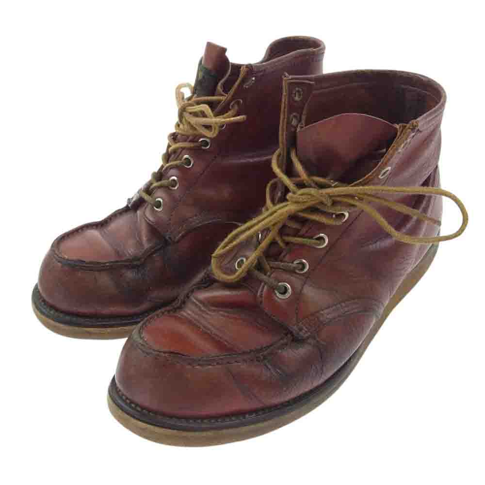 RED WING レッドウィング 875 半円犬タグ アイリッシュセッター レースアップ ブーツ ブラウン系 9E【中古】