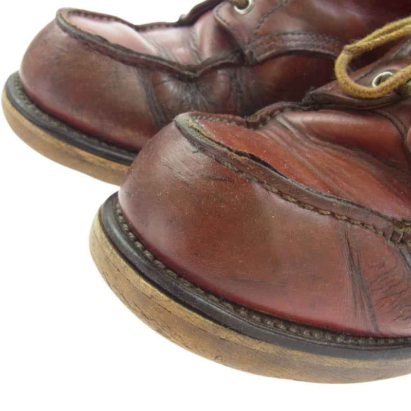 RED WING レッドウィング 875 半円犬タグ アイリッシュセッター レースアップ ブーツ ブラウン系 9E【中古】