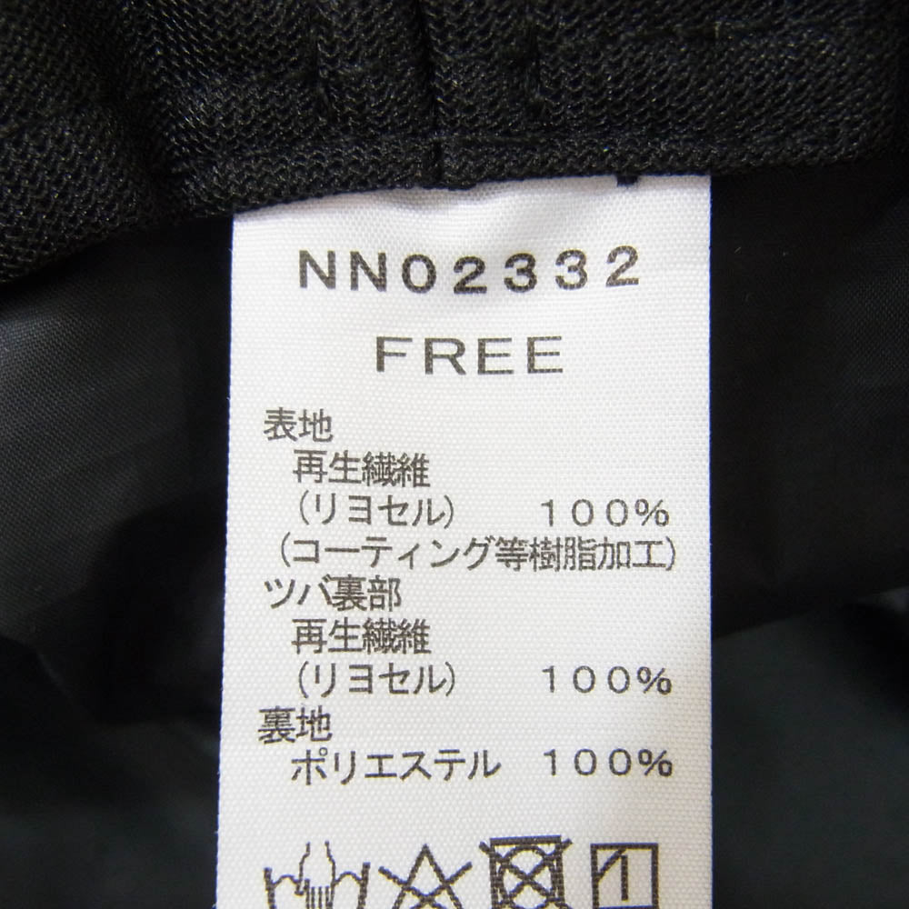 THE NORTH FACE ノースフェイス NN02332 WP MOUNTAIN HAT ウォータープルーフ マウンテン ハット 帽子 ブラック系 FREE【中古】