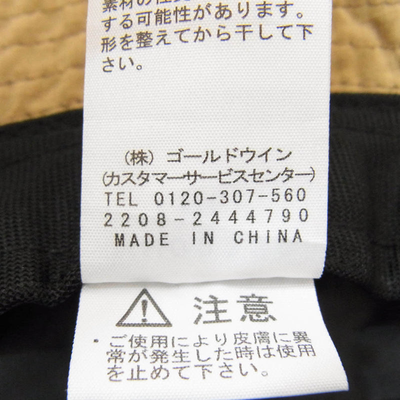 THE NORTH FACE ノースフェイス NN02332 WP MOUNTAIN HAT ウォータープルーフ マウンテン ハット 帽子 ブラック系 FREE【中古】