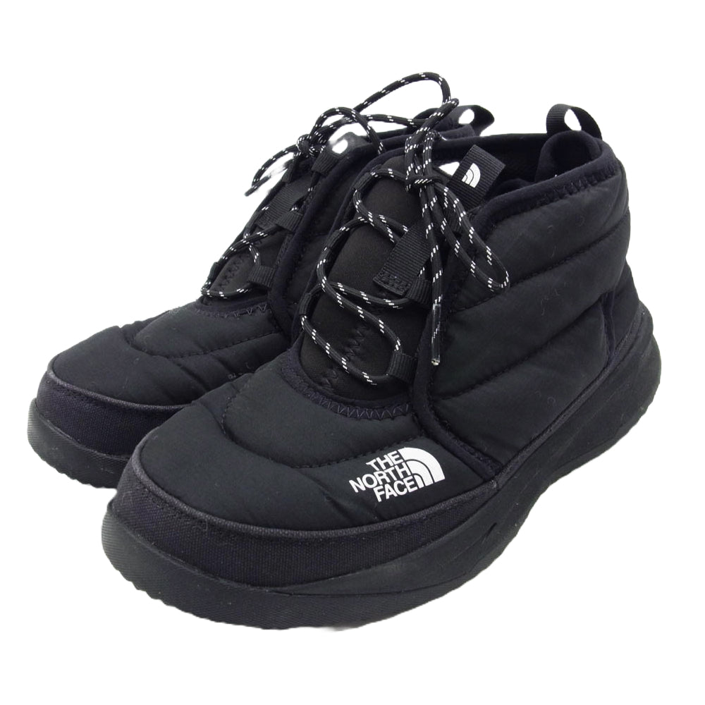 THE NORTH FACE ノースフェイス NF0A7W46 NSE CHUKKA チャッカ ブーツ ブラック系 23cm【中古】