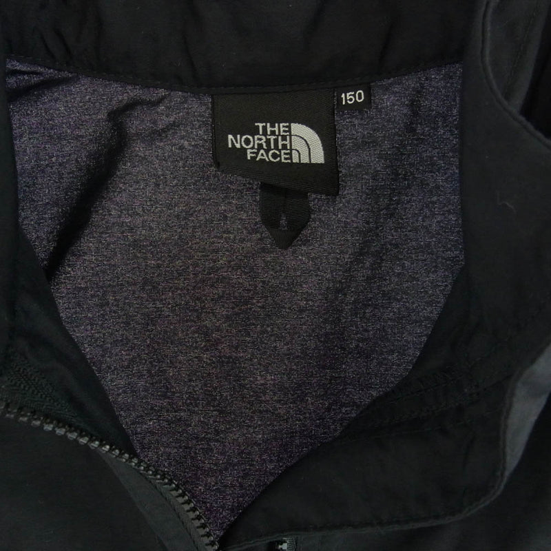 THE NORTH FACE ノースフェイス NPJ22210 Compact Jacket キッズ 子供用 コンパクト ジャケット ブラック系 150【中古】