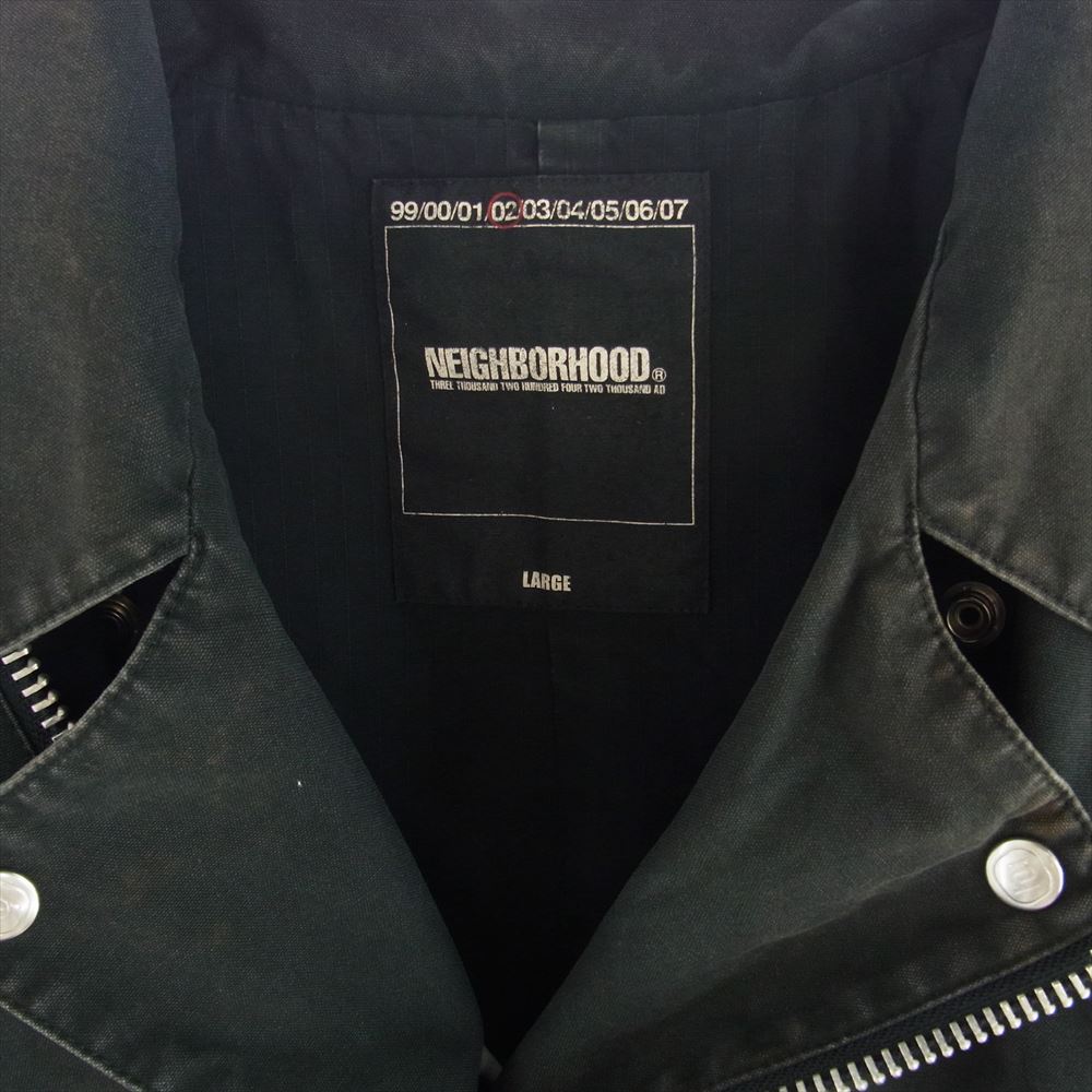 NEIGHBORHOOD ネイバーフッド 02SS コットン ダブル ライダース