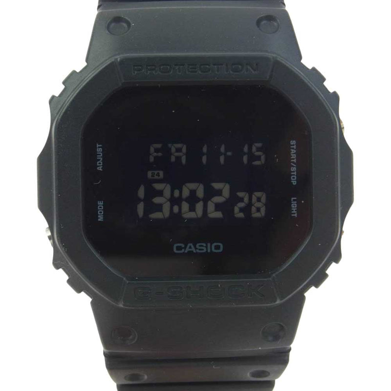 CASIO G-SHOCK カシオ ジーショック DW-5600BB ブラック系【中古】