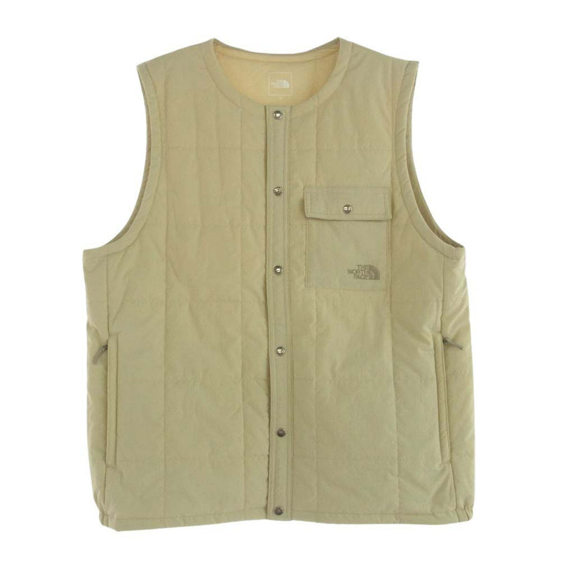 THE NORTH FACE ノースフェイス NY82330 MEADOW WARM VEST メドウ ウォーム ベスト XL オフホワイト系 XL【中古】