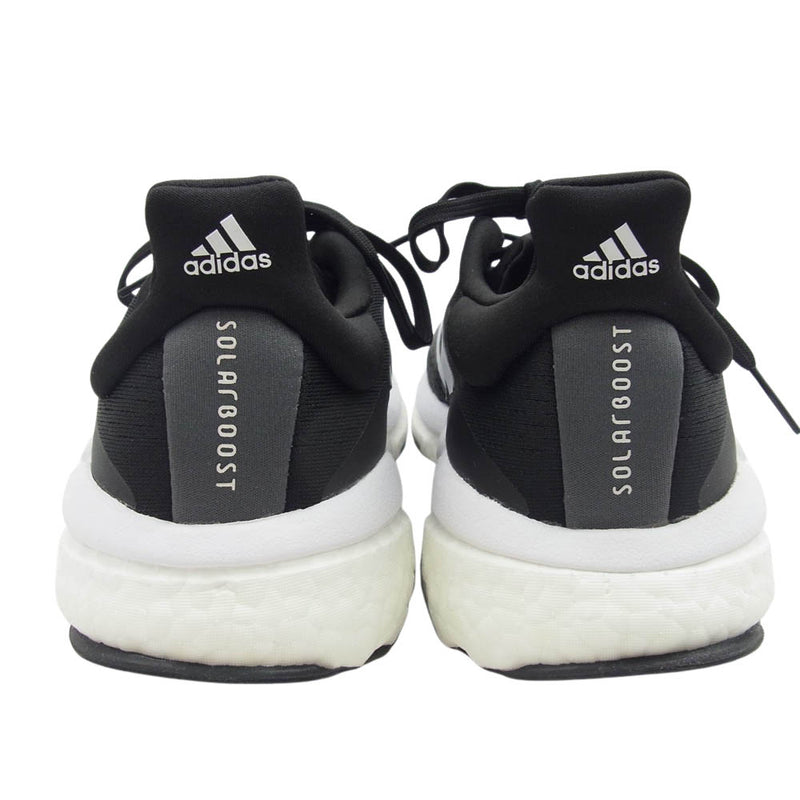 adidas アディダス GX3038 Solar Boost 4 Black White ソーラーブースト ランニングシューズ スニーカー ブラック系 27.5cm【新古品】【未使用】【中古】