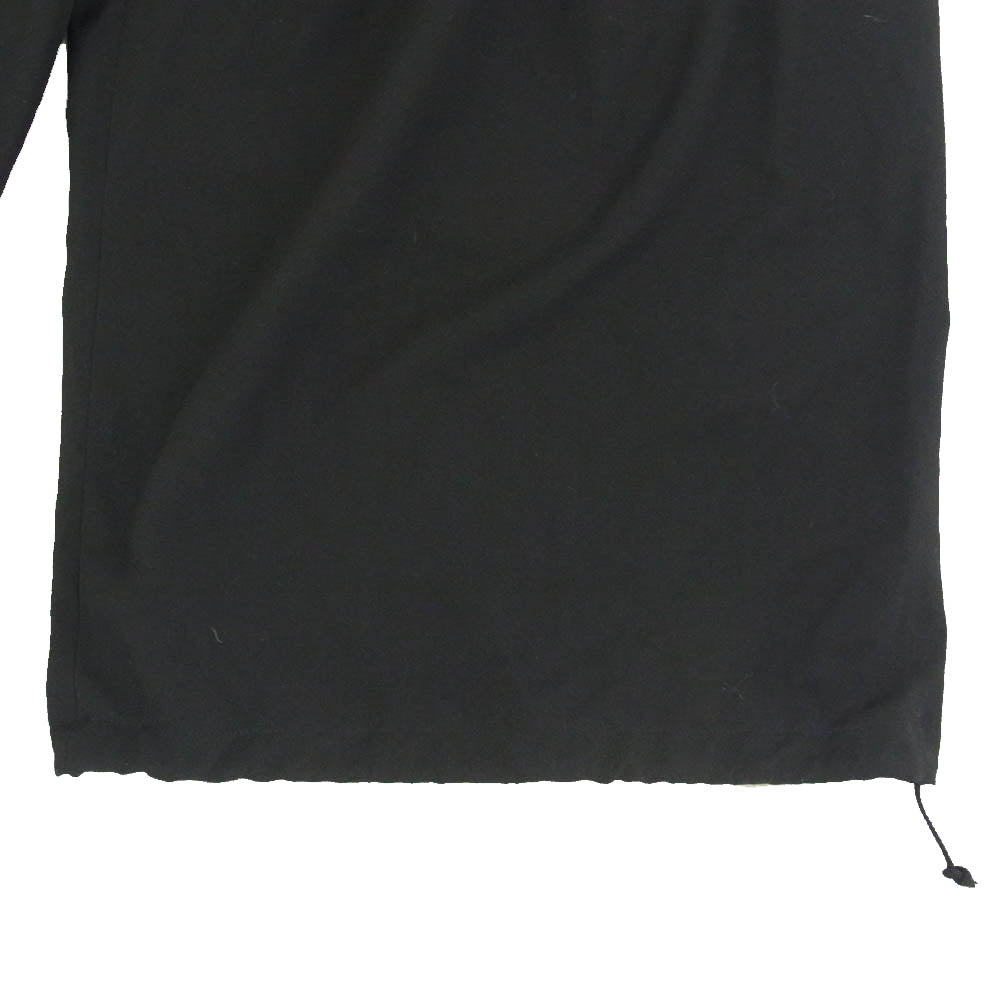 Yohji Yamamoto ヨウジヤマモト 24SS UY-P10-101 s'yte サイト WASHER FINISHED WOOL GABARDINE BALLOON PANTS WITH ZIPPER POCKETS ウールギャバジン ジッパー ポケット バルーンパンツ ブラック系 3【新古品】【未使用】【中古】