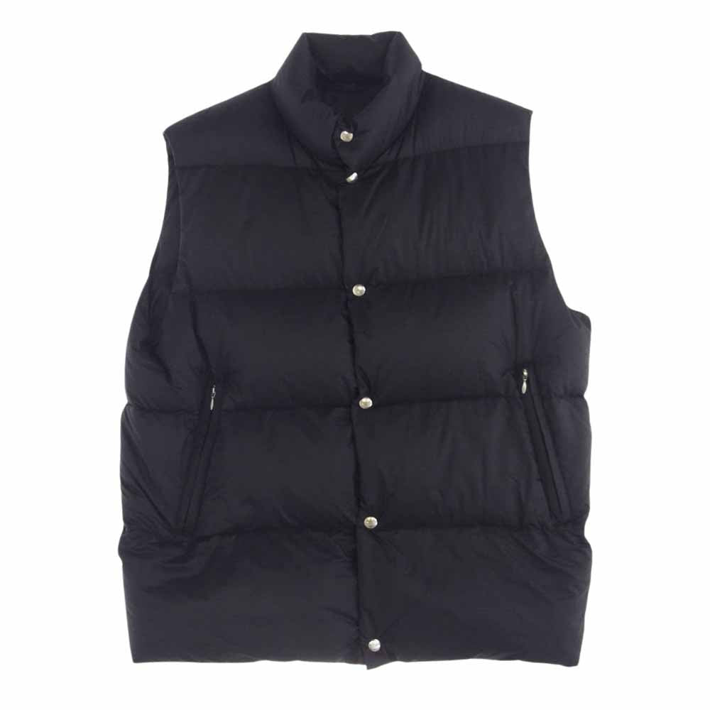 COMOLI コモリ 23AW Y03-01018 down vest ダウン ベスト ブラック系 3【美品】【中古】