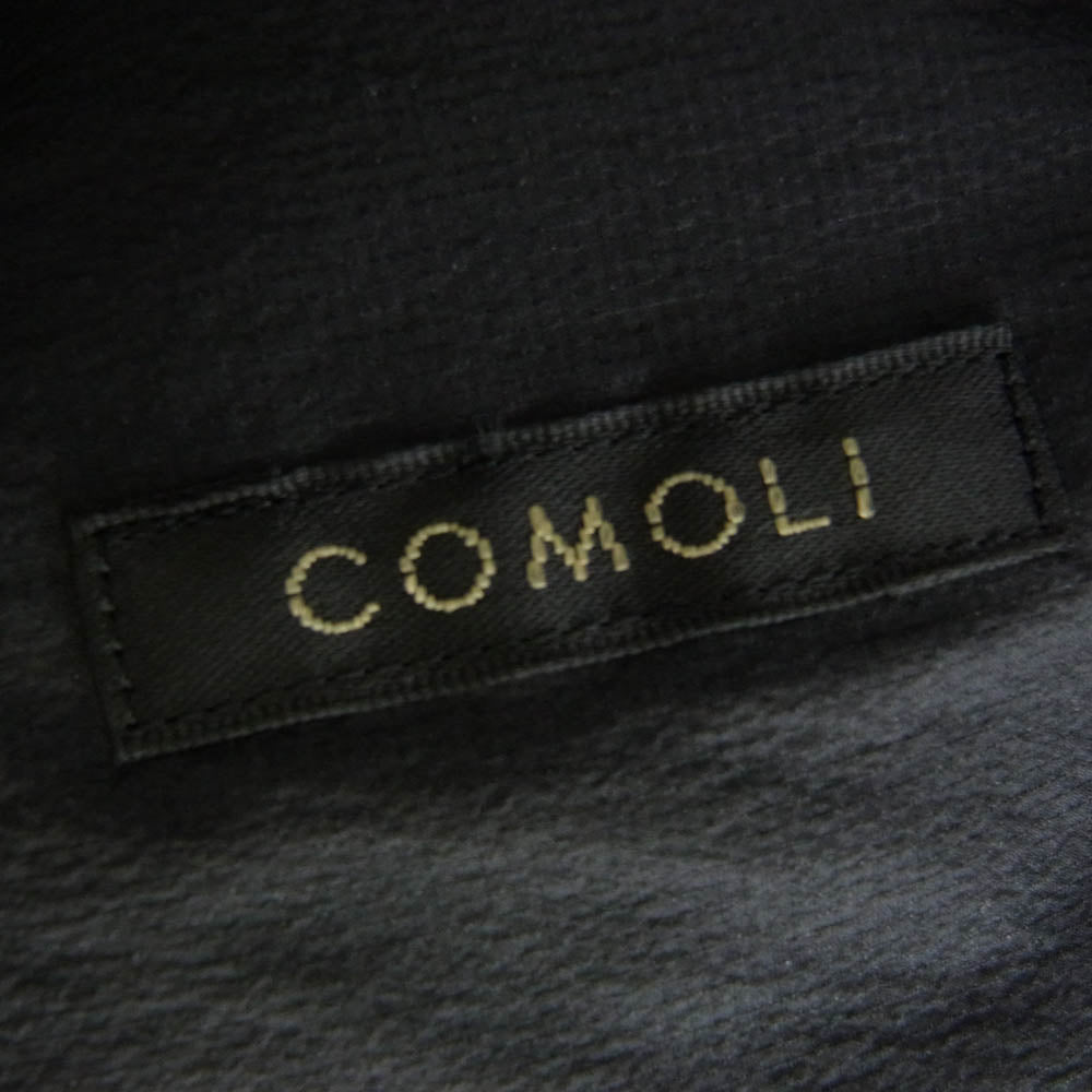 COMOLI コモリ 23AW Y03-01018 down vest ダウン ベスト ブラック系 3【美品】【中古】