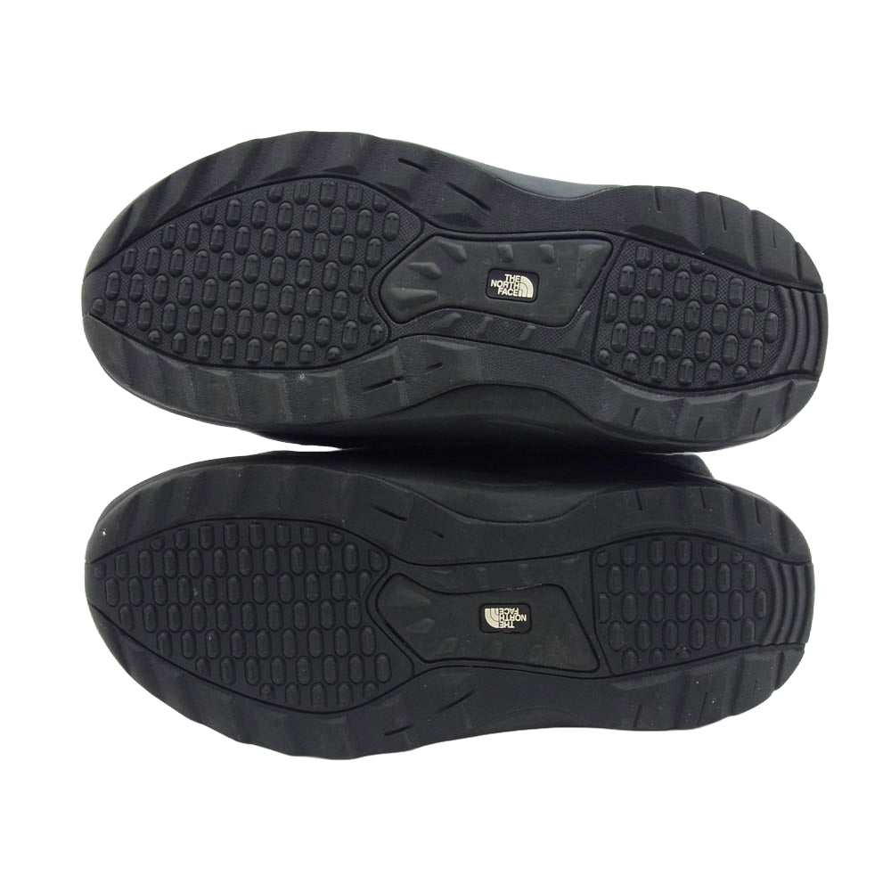 THE NORTH FACE ノースフェイス NF51485 Nuptse Bootie Wool ヌプシ ウール ブーツ ブラック系 25cm【中古】