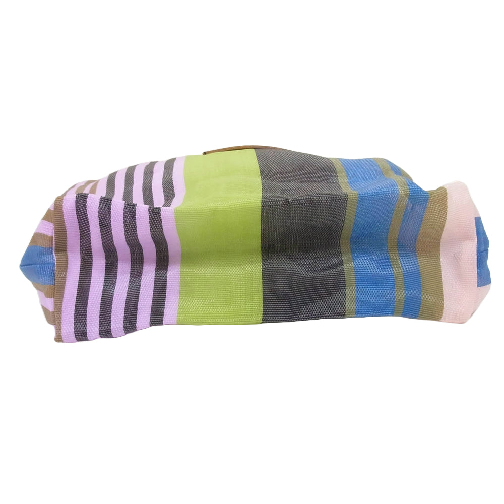 MARNI マルニ FLOWER CAF? フラワー カフェ  トート バッグ ハンド バッグ マルチカラー系【中古】