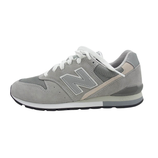 NEW BALANCE ニューバランス CM996GR2 996 スエード切替 スニーカー グレー系 24.5cm【極上美品】【中古】