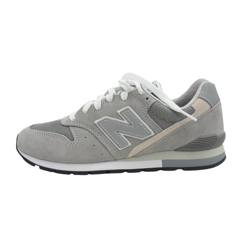 NEW BALANCE ニューバランス CM996GR2 996 スエード切替 スニーカー グレー系 24.5cm【極上美品】【中古】