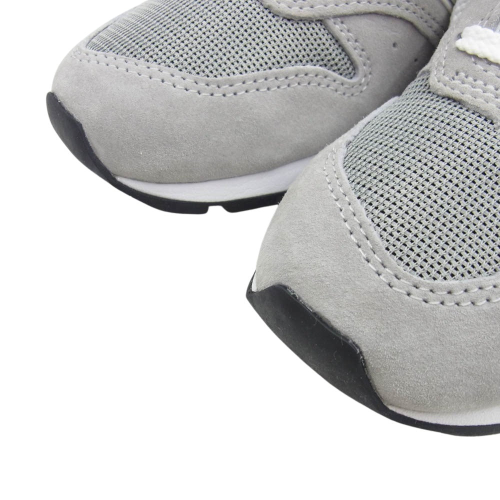 NEW BALANCE ニューバランス CM996GR2 996 スエード切替 スニーカー グレー系 24.5cm【極上美品】【中古】