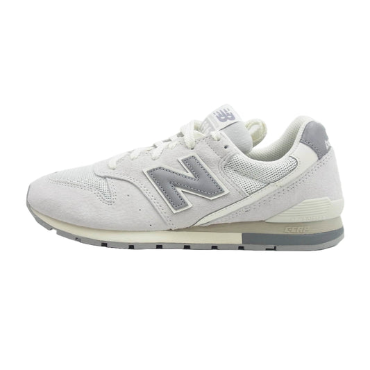 NEW BALANCE ニューバランス CM996UH2 996 スエード切替 スニーカー グレー系 24.5cm【極上美品】【中古】