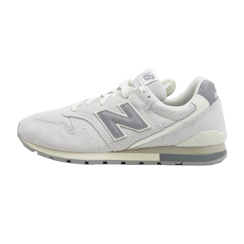 NEW BALANCE ニューバランス CM996UH2 996 スエード切替 スニーカー グレー系 24.5cm【極上美品】【中古】