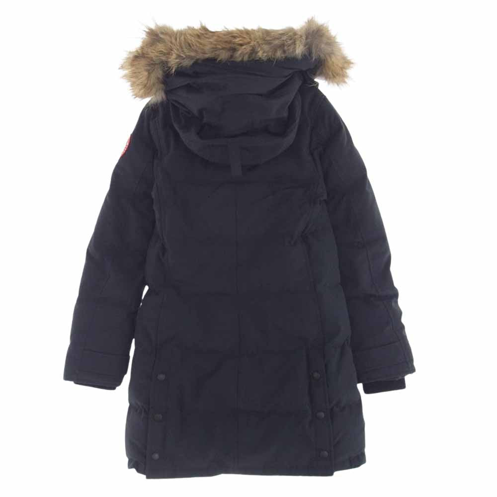 CANADA GOOSE カナダグース 2302JL サザビーリーグタグ 国内正規品 MACKENZIE マッケンジー ファーフード付き ダウン コート ジャケット ネイビー系 S【中古】