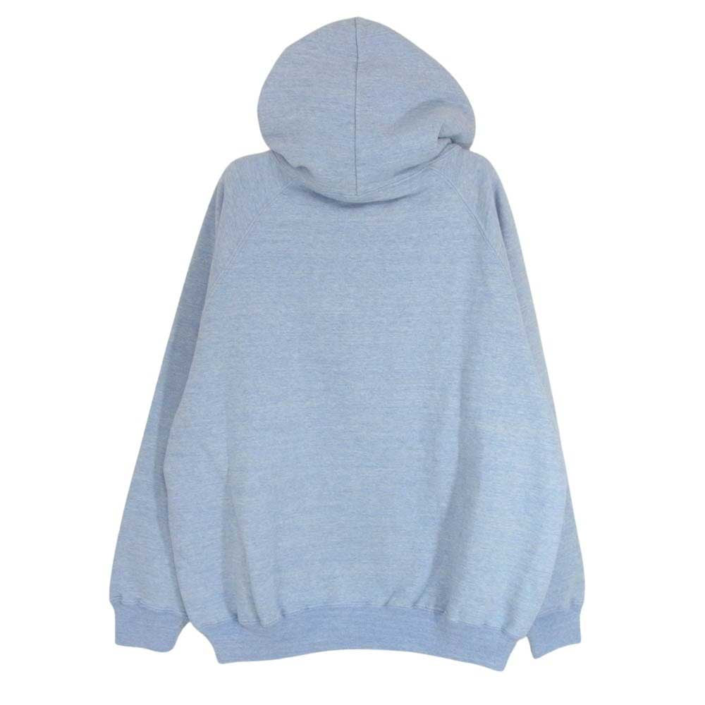 STANDARD CALIFORNIA スタンダードカリフォルニア SD 88/12 HOOD SWEAT ロゴ フード スウェット フーディー パーカー ブルー系 M【美品】【中古】