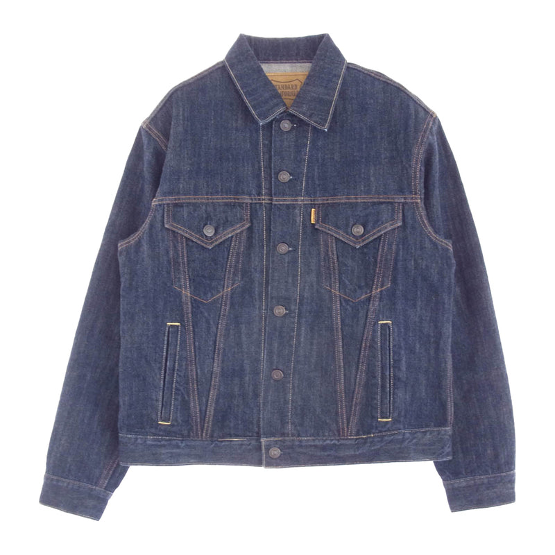 STANDARD CALIFORNIA スタンダードカリフォルニア SD Denim Jacket S957 one Wash  ワンウォッシュ デニム ジャケット インディゴブルー系 W38【中古】