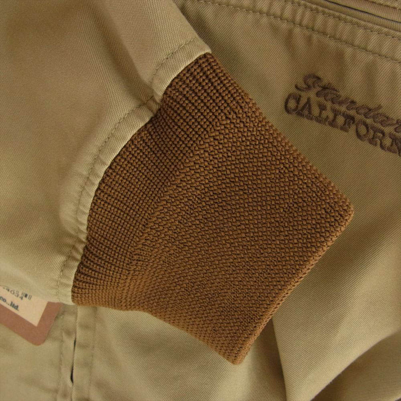 STANDARD CALIFORNIA スタンダードカリフォルニア OUNLH290 Cap Shoulder Jacket キャップショルダー ジャケット ブルゾン ベージュ系 L【新古品】【未使用】【中古】