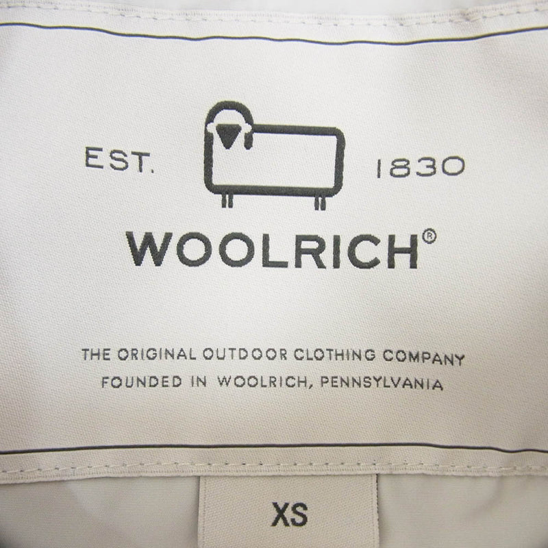 WOOLRICH ウールリッチ WWOU0619 CITY ANORAK シティ アノラック ジャケット マウンテン パーカー ブルゾン グレー系 XS【中古】