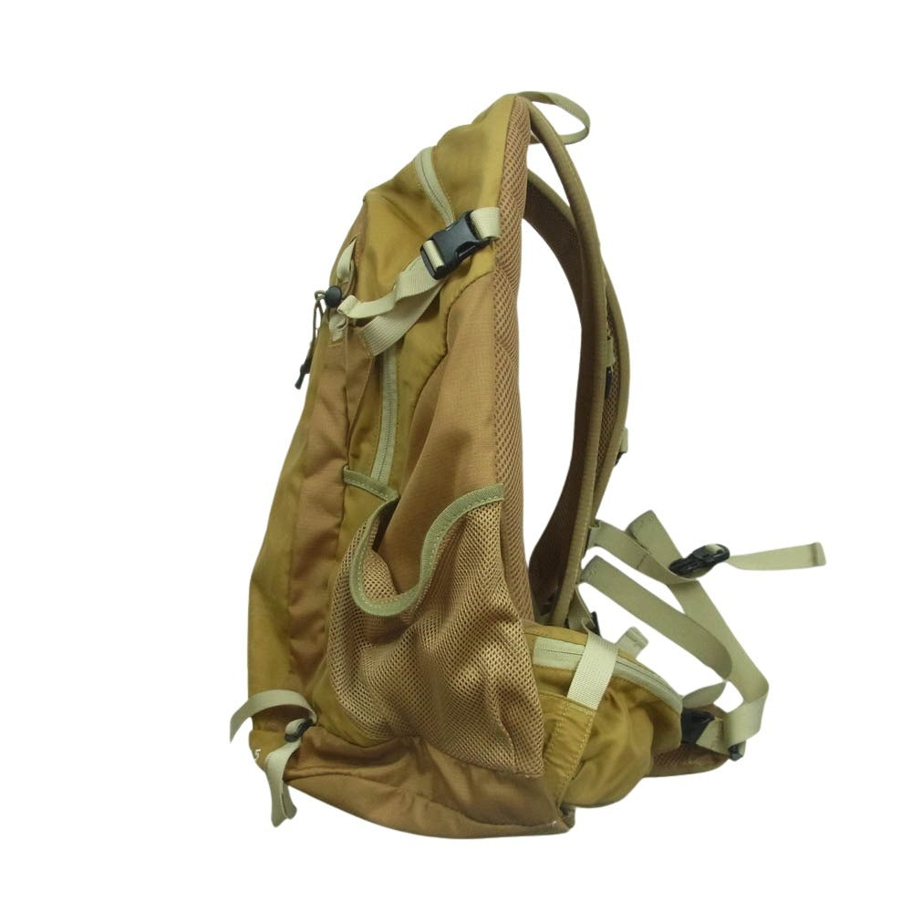 THE NORTH FACE ノースフェイス NM61309 Backpack Day Pack Tellus 25 テルス25 バックパック リュックサック 黄土色系【中古】