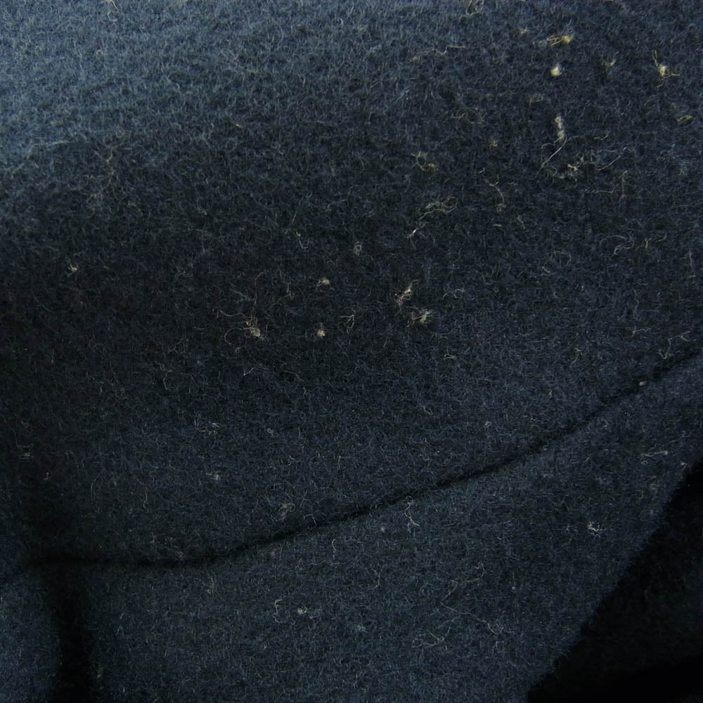 CUSHMAN クッシュマン 21165 MELTON WOOL DOUBLE BREASTED COAT メルトン ダブル コート ダークネイビー系 L【中古】