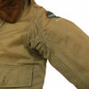 Buzz Rickson's バズリクソンズ BR11133 実名復刻 ROUGH WEAR CLOTHING CO.  B-10 フライト ジャケット ボア ライナー カーキ系 40【中古】
