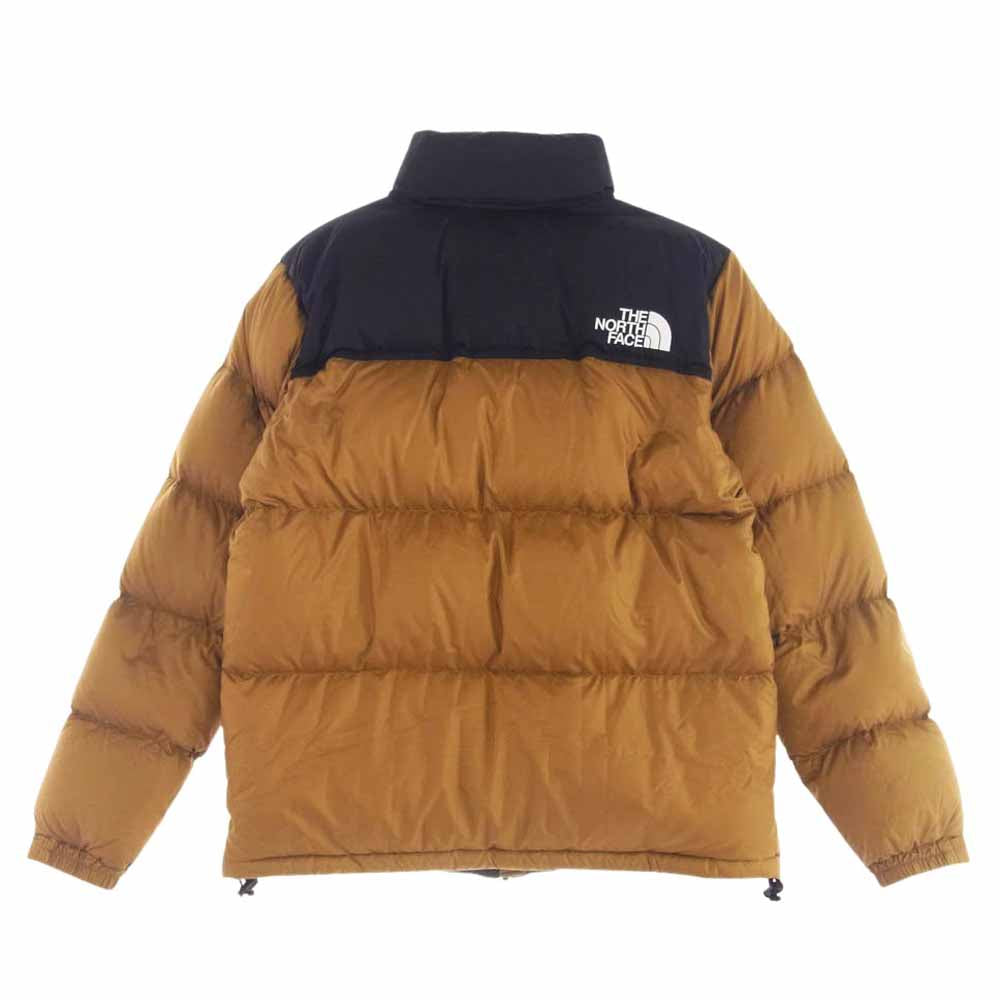 THE NORTH FACE ノースフェイス ND91841 NUPTSE JACKET ヌプシ ジャケット ロゴ刺繍 ブラウン系 XL【中古】