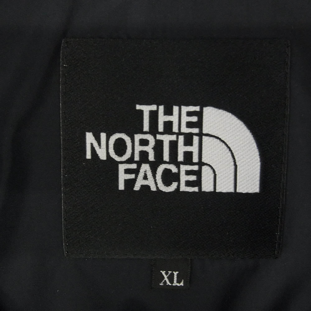 THE NORTH FACE ノースフェイス ND91841 NUPTSE JACKET ヌプシ ジャケット ロゴ刺繍 ブラウン系 XL【中古】