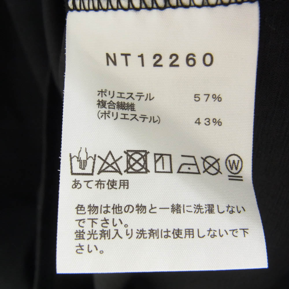 THE NORTH FACE ノースフェイス NT2260 AIRY RELAX TEE リラックス 胸ポケット長袖 Tシャツ ロンT ブラック系 L【中古】