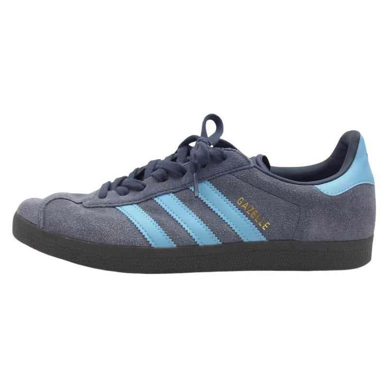 adidas アディダス IG4988 GAZELLE SHADOWNAVY ガゼル ローカット スニーカー ネイビー系 ブルー系 28.5cm【中古】