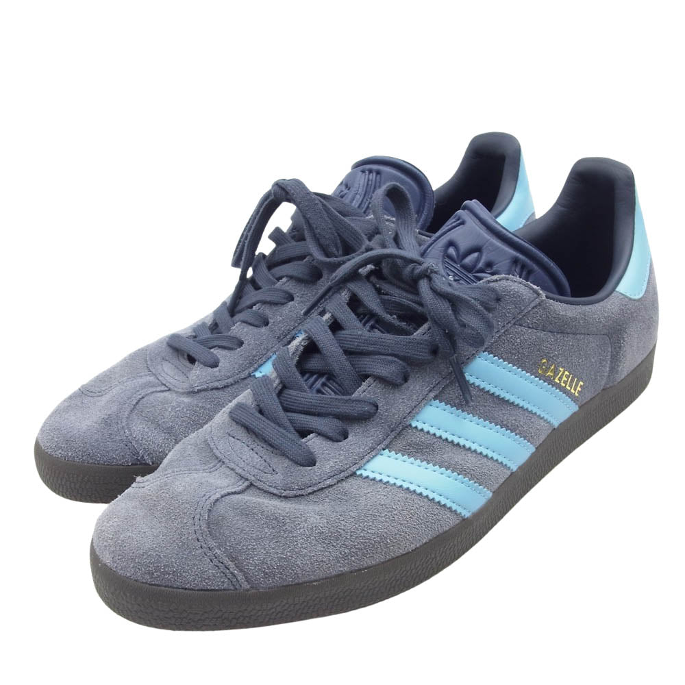 adidas アディダス IG4988 GAZELLE SHADOWNAVY ガゼル ローカット スニーカー ネイビー系 ブルー系 28.5cm【中古】