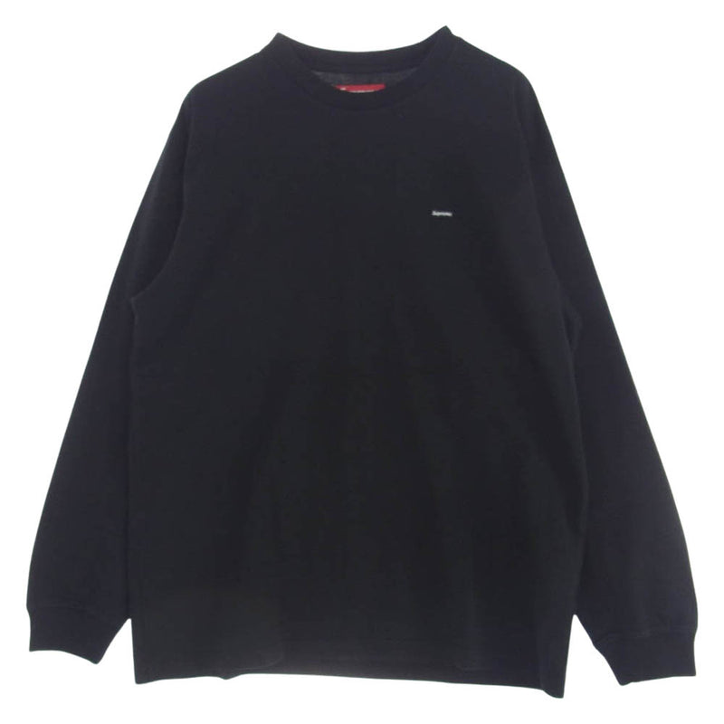 Supreme シュプリーム 24aw Small Box L/S Tee スモール ボックス ロゴ 長袖 Tシャツ ブラック系 M【中古】