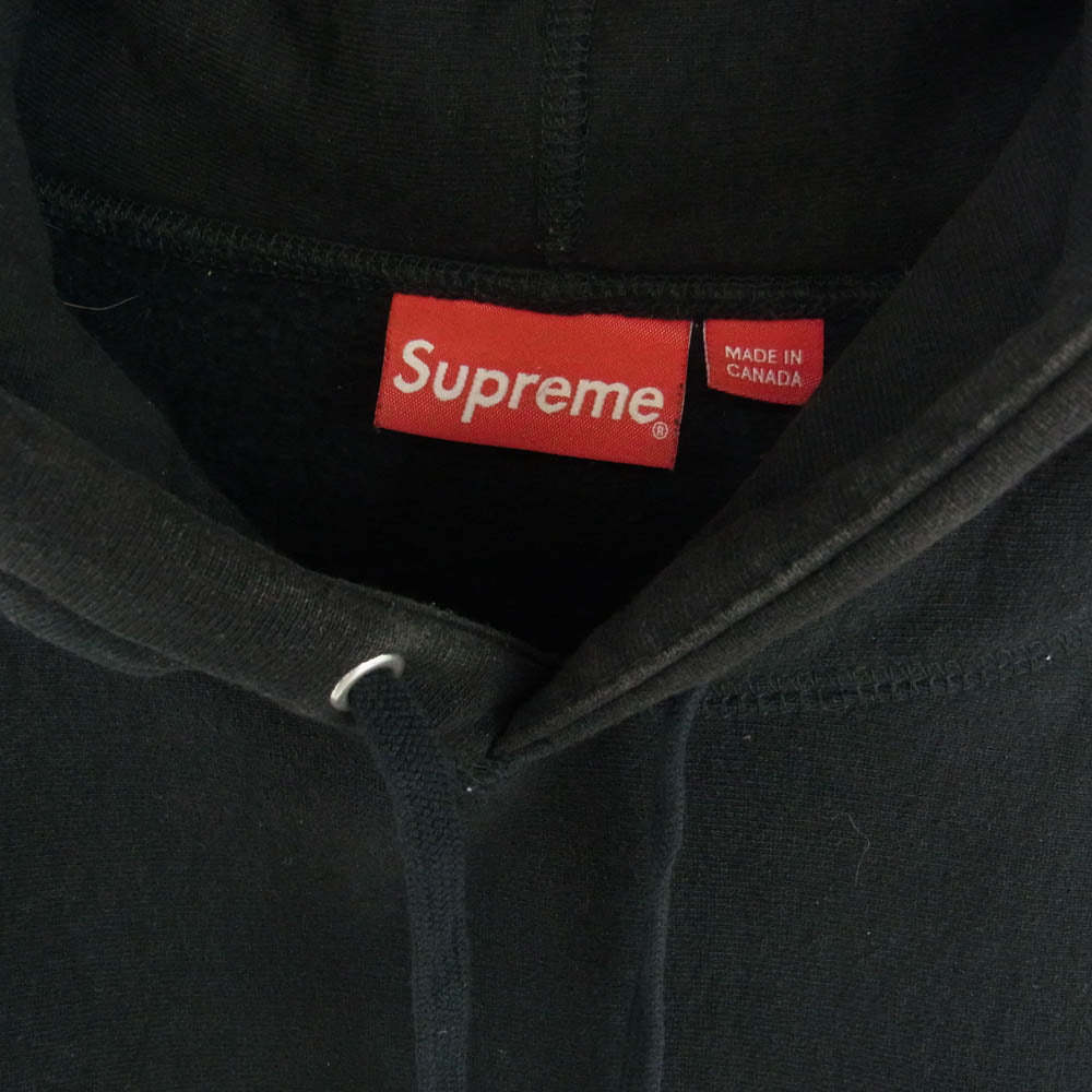 Supreme シュプリーム 24ss Small Box Hooded Sweatshirt スモール ボックス ロゴ プルオーバー パーカー ブラック系 L【中古】