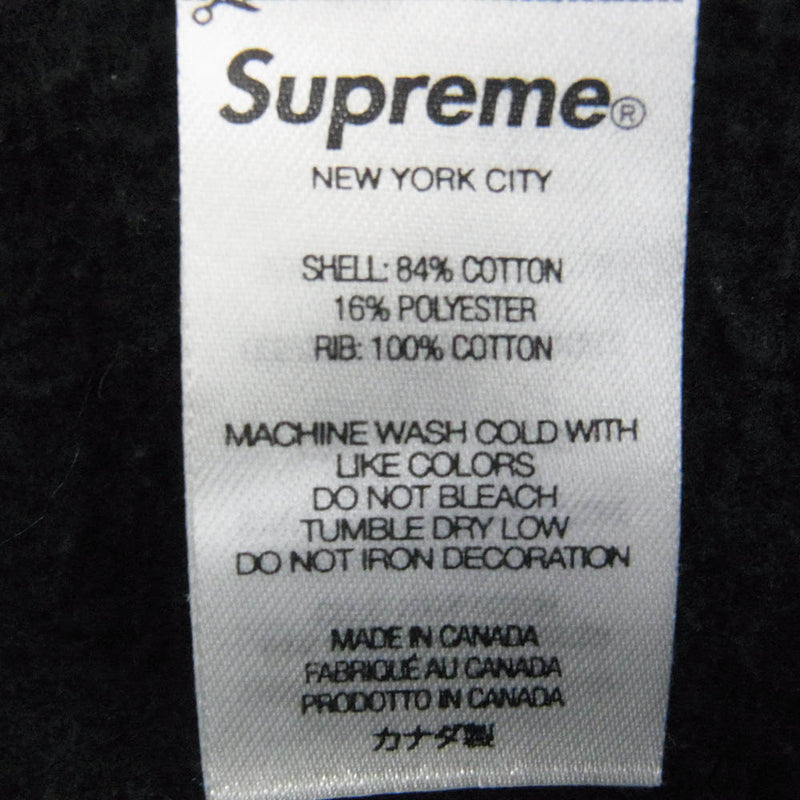 Supreme シュプリーム 24ss Small Box Hooded Sweatshirt スモール ボックス ロゴ プルオーバー パーカー ブラック系 L【中古】